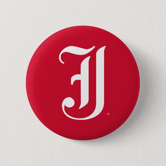 Jacksonville Staat University Classic JSU Letter Button (Vorderseite)