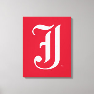 Jacksonville Staat University Classic JSU Letter Leinwanddruck