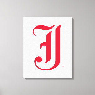 Jacksonville Staat University Classic JSU Letter Leinwanddruck