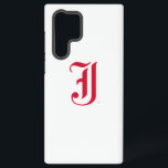 Jacksonville Staat University Classic JSU Letter Samsung Galaxy Hülle<br><div class="desc">Zeigen Sie Ihren Jacksonville Staat University Stolz mit diesem feinen und stilvollen "J" Logo-Design. Dieses klassische Emblem repräsentiert die starke Tradition und den Geist der JSU und ist somit perfekt für Studenten, Alumni und leidenschaftliche Gamecocks-Fans. Egal, ob Sie Jacksonville Staat Athletics unterstützen oder den Schulstolz feiern, dieses elegante und zeitlose...</div>