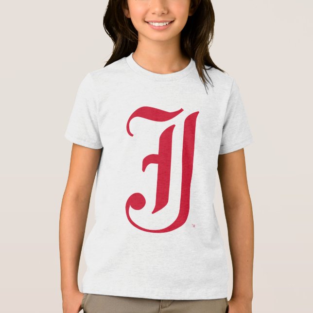 Jacksonville Staat University Classic JSU Letter Tri-Blend Shirt (Vorderseite)