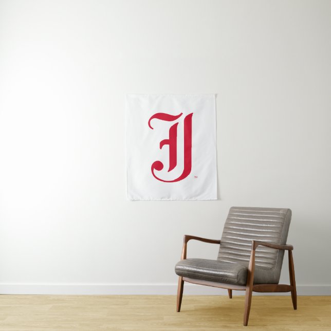 Jacksonville Staat University Classic JSU Letter Wandteppich (Beispiel)