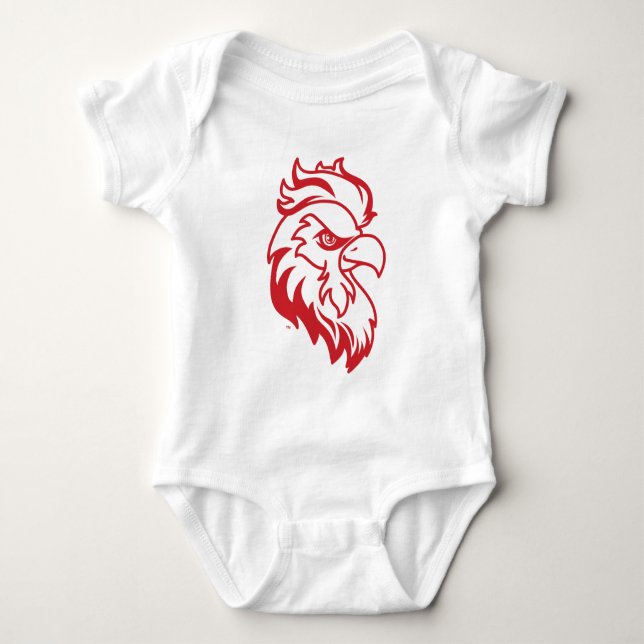 Jacksonville Staat University Gamecocks Red Eagle Baby Strampler (Vorderseite)