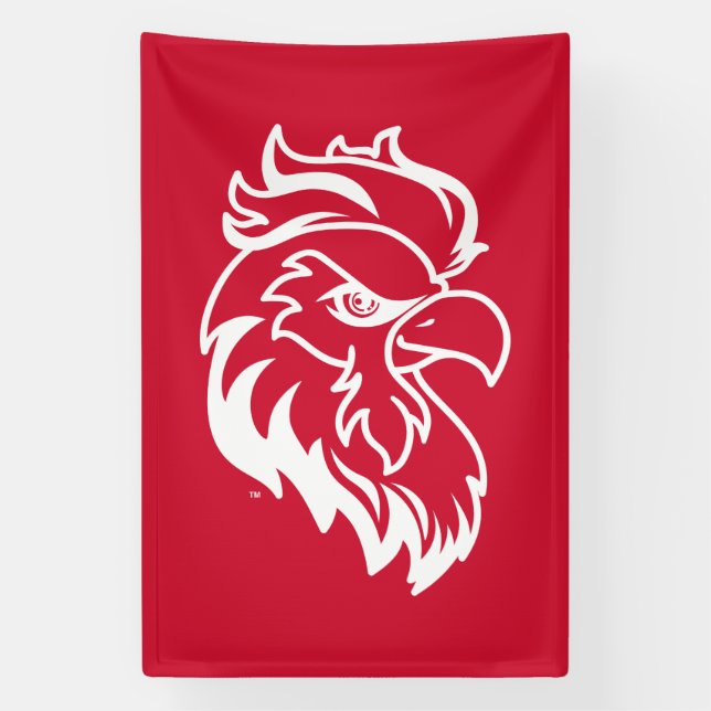 Jacksonville Staat University Gamecocks Red Eagle Banner (Vertikal)