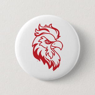Jacksonville Staat University Gamecocks Red Eagle Button