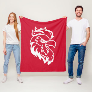 Jacksonville Staat University Gamecocks Red Eagle Fleecedecke
