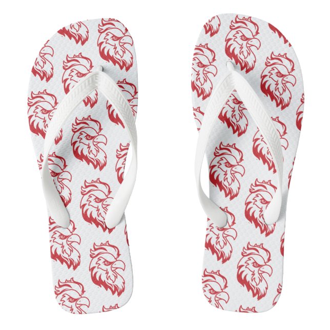 Jacksonville Staat University Gamecocks Red Eagle Flip Flops (Fußbett)