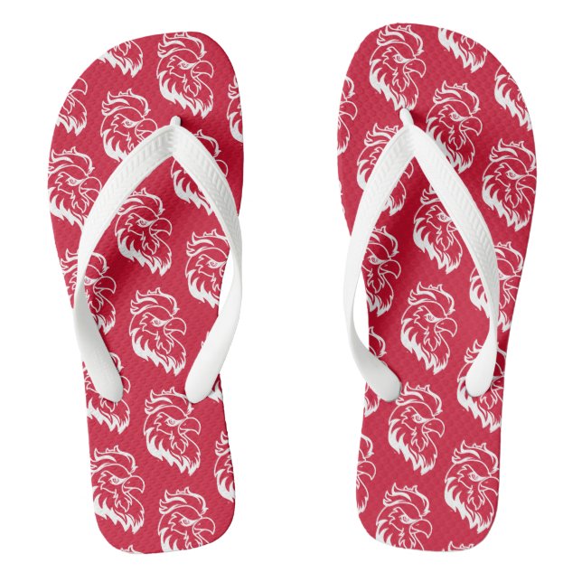Jacksonville Staat University Gamecocks Red Eagle Flip Flops (Fußbett)