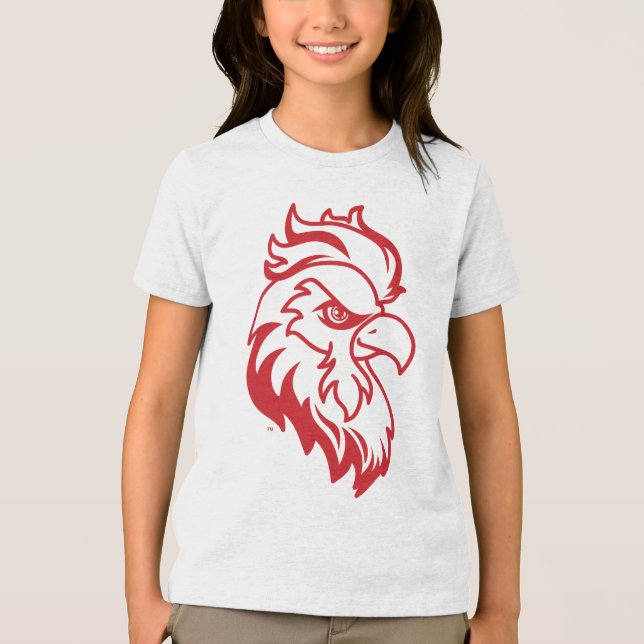 Jacksonville Staat University Gamecocks Red Eagle Tri-Blend Shirt (Vorderseite)