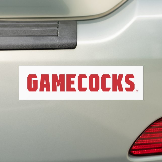 Jacksonville Staat University Gamecocks Rotes Logo Autoaufkleber (Auf Auto)