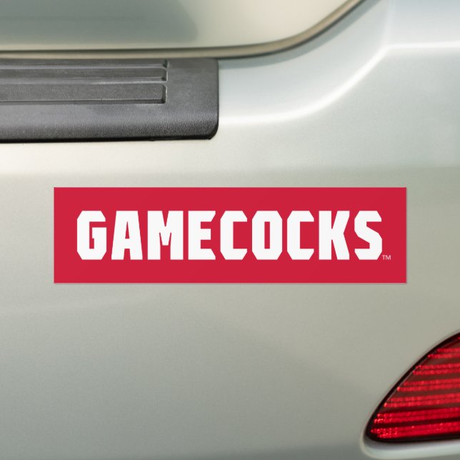 Jacksonville Staat University Gamecocks Rotes Logo Autoaufkleber (Auf Auto)