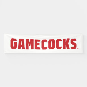 Jacksonville Staat University Gamecocks Rotes Logo Banner