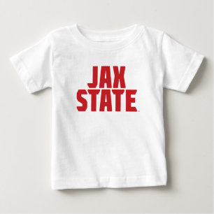 Jacksonville Staat University JAX STAAT Bold Red Baby T-shirt