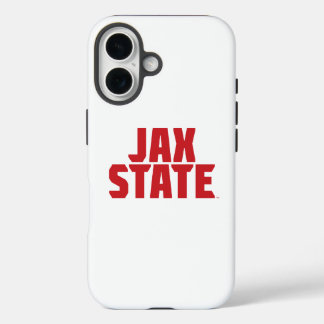 Jacksonville Staat University JAX STAAT Bold Red iPhone 16 Hülle