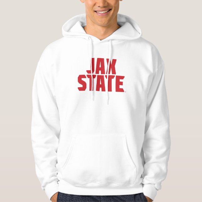 Jacksonville Staat University JAX STAAT Bold Red Hoodie (Vorderseite)