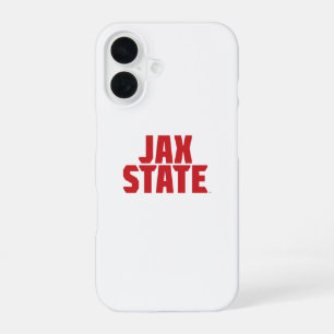 Jacksonville Staat University JAX STAAT Bold Red iPhone 16 Hülle