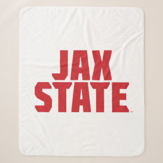 Jacksonville Staat University JAX STAAT Bold Red Sherpadecke