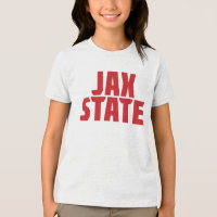 Jacksonville Staat University JAX STAAT Bold Red