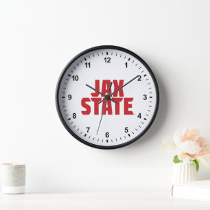 Jacksonville Staat University JAX STAAT Bold Red Uhr