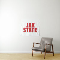Jacksonville Staat University JAX STAAT Bold Red