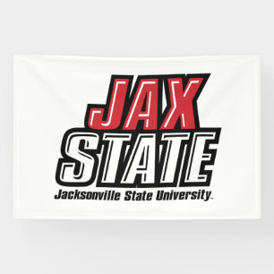 Jacksonville Staat University JAX STAAT Logo Banner