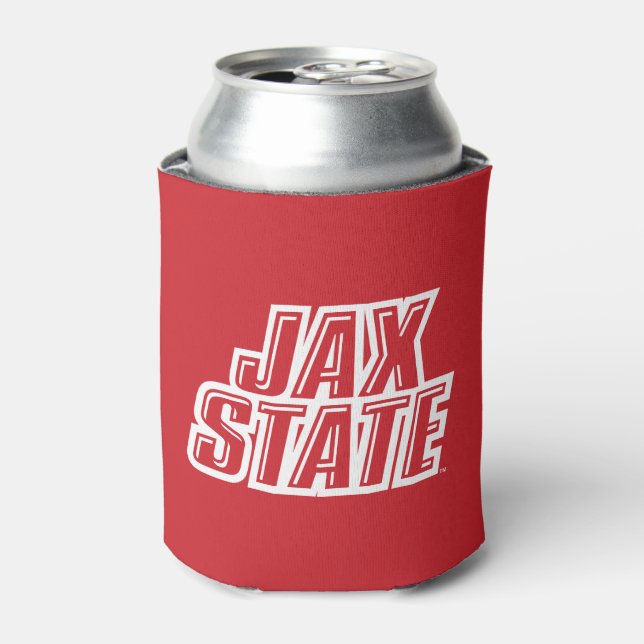 Jacksonville Staat University JAX STAAT Logo Dosenkühler (Kanne Vorderseite)