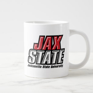 Jacksonville Staat University JAX STAAT Logo Jumbo-Tasse