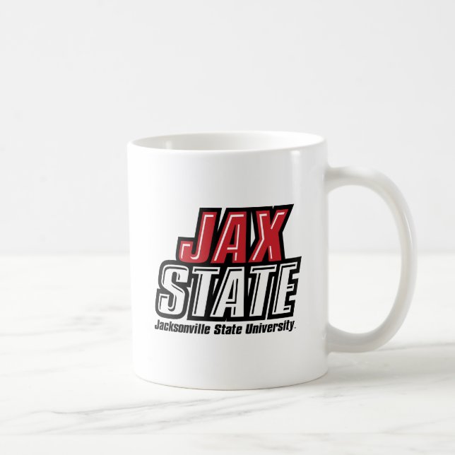 Jacksonville Staat University JAX STAAT Logo Kaffeetasse (Rechts)