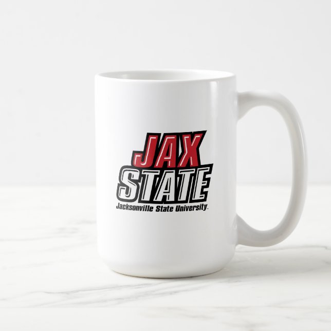 Jacksonville Staat University JAX STAAT Logo Kaffeetasse (Rechts)