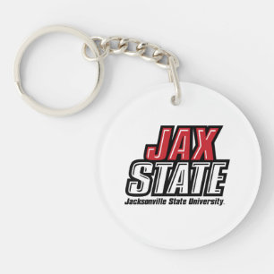 Jacksonville Staat University JAX STAAT Logo Schlüsselanhänger