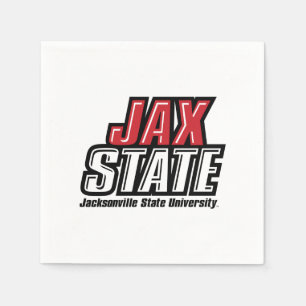 Jacksonville Staat University JAX STAAT Logo Serviette