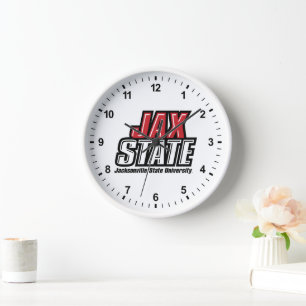 Jacksonville Staat University JAX STAAT Logo Uhr
