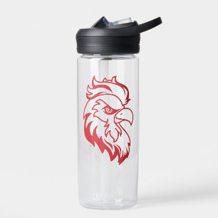 Jacksonville State University Gamecocks rotes Game Trinkflasche