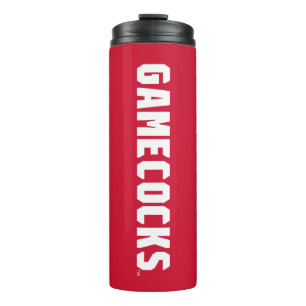 Jacksonville State University Gamecocks rotes Logo Thermosbecher