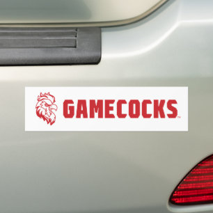Jacksonville State University Gamecocks rotes Spie Autoaufkleber