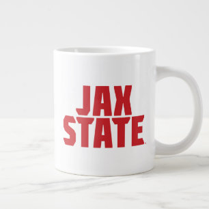 Jacksonville State University JAX STATE Fett Rot Jumbo-Tasse
