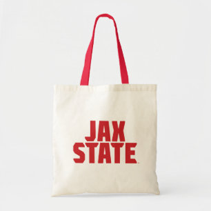 Jacksonville State University JAX STATE Fett Rot Tragetasche