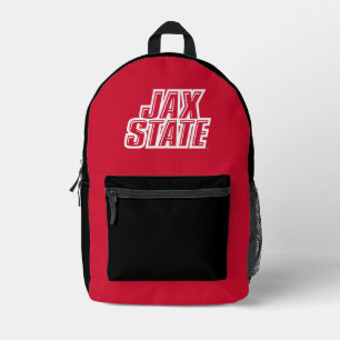 Jacksonville State University JAX STATE Logo Bedruckter Rucksack