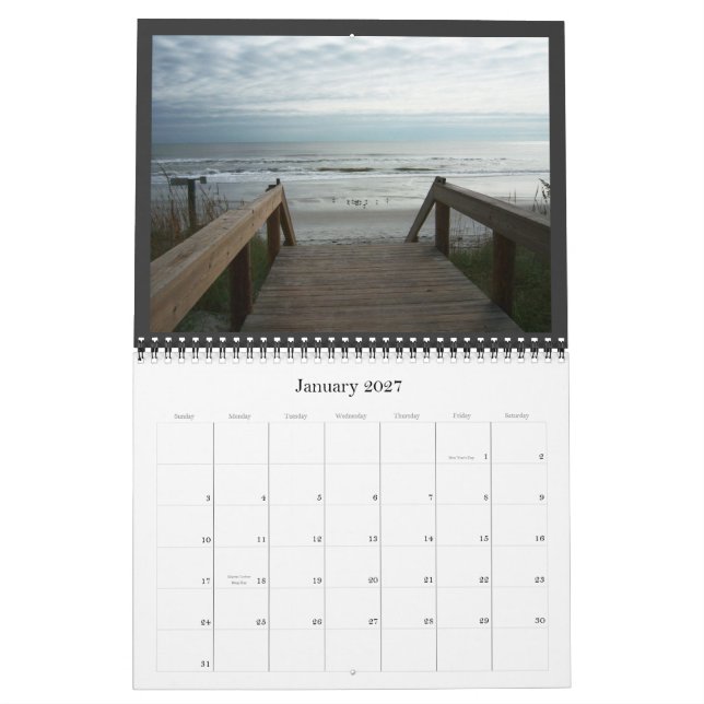 Jacksonville-Strand, Florida - Kalender (Jan 2027)