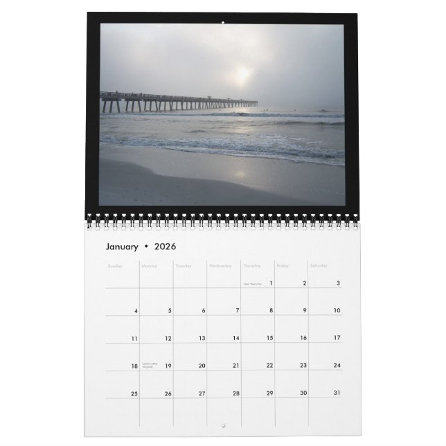 Jacksonville-Strand, Florida Kalender (Jan 2026)