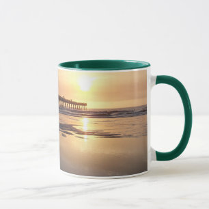 Jacksonville-Strand-Sonnenaufgang-Tasse Tasse