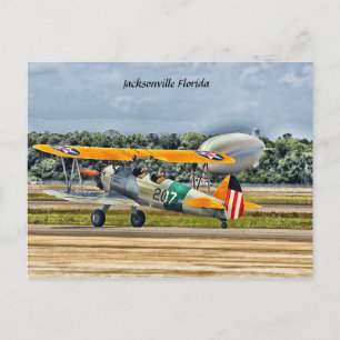 Jacksonville Vintage Florida Postkarte