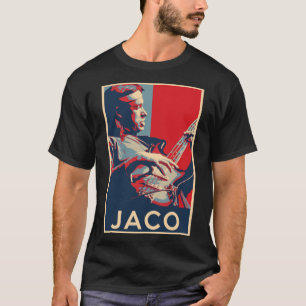 Jaco Pastorius Hope Poster - Größen von Jazz Music T-Shirt