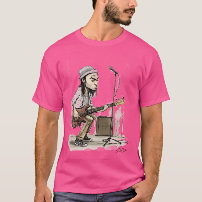 Jaco Pastorius T-Shirt (Vorderseite)