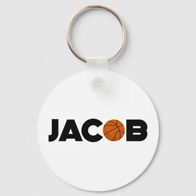 Jacob Basketball Schlüsselanhänger (Vorderseite)
