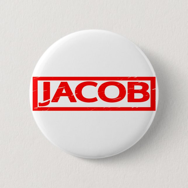 Jacob Briefmarke Button (Vorderseite)