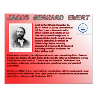 Jacob Gerhard Ewert Fotodruck