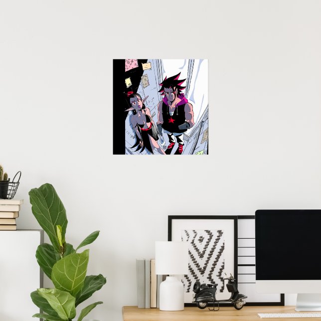 Jacob & Irene Poster (Heimbüro)