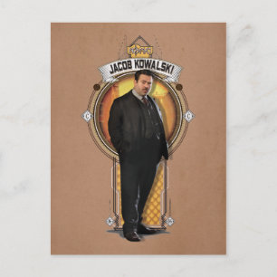 JACOB KOWALSKI™ Art Deco Panel Postkarte