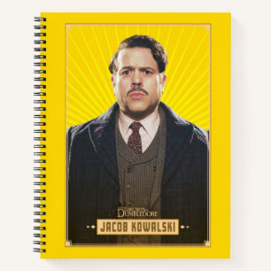 Jacob Kowalski Character Graphic Notizbuch